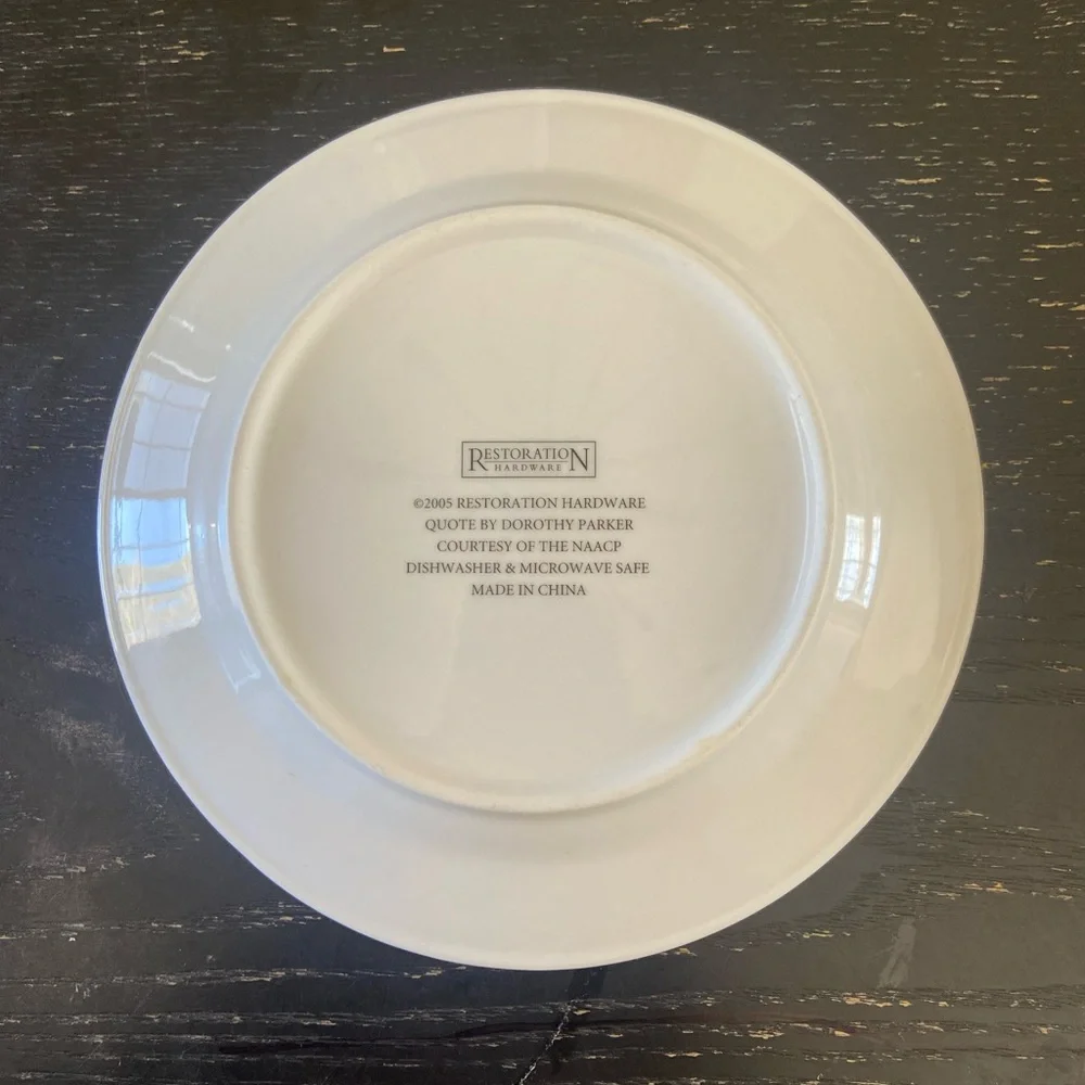Restoration Hardware Cocktail plates